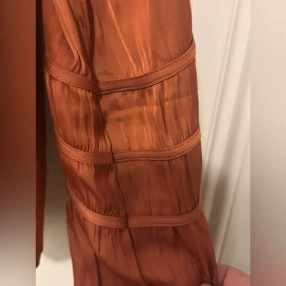 RACHEL Rachel Roy Long Sleeve Peasant Blouse - NWOT - Picture 4 of 14